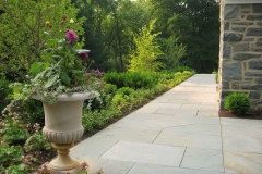 Blue/ Gray Walkway with Diamond Inserts