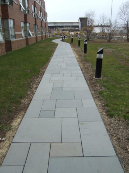 Blue Gray Thermal Walkway