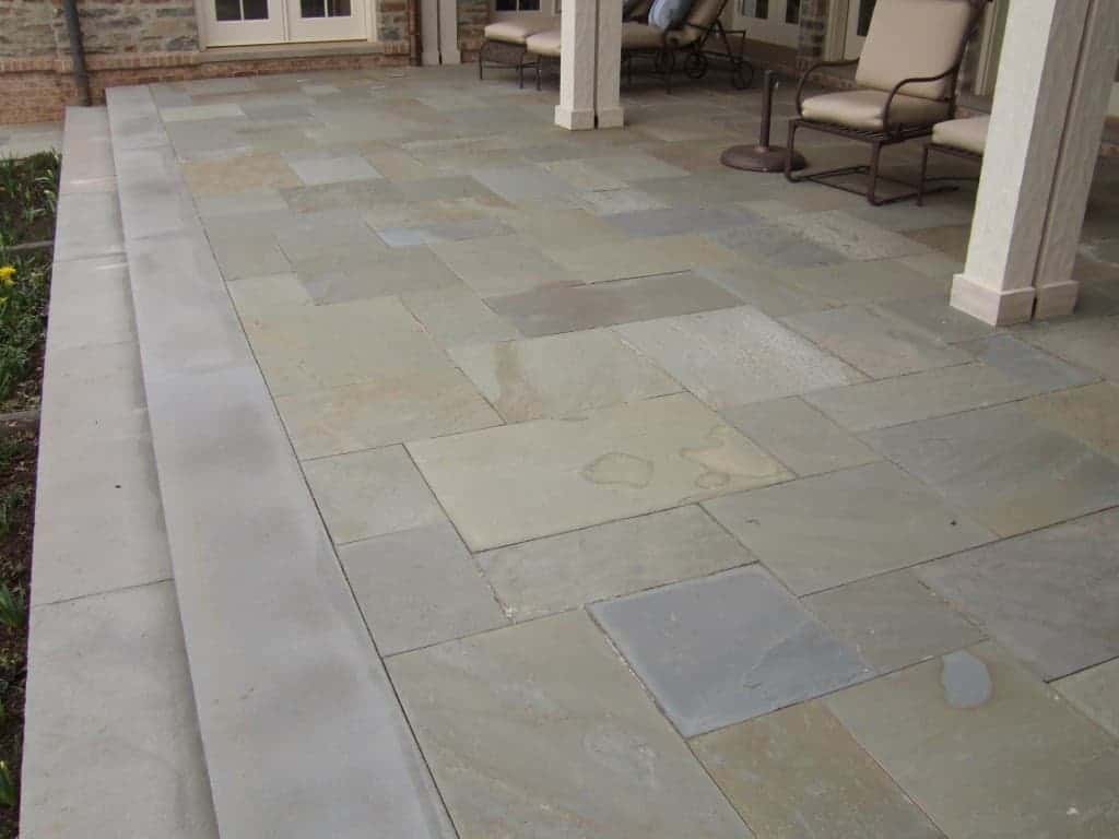 Full Color Terrace with Step Treads